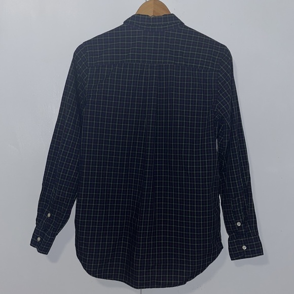 Ralph Lauren Plaid Button Down Dress Shirt Boy's XL 18-20 Windowpane - Picture 4 of 8